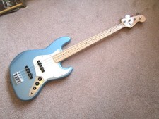 Fender Jazz Bass PLAYER SERIES, MiM 2022, TIDEPOOL BLUE - MAPLE NECK + FRETBOARD