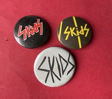 Vintage The Skids Tin pin