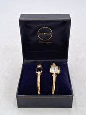 Sekonda Classique Matching Gold Tone Ladies Watch & Bracelet Set Boxed Untested