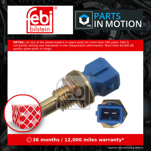 Coolant temperature sensor - temperature,