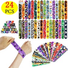 24Pcs Halloween Snap Bracelets