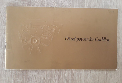 Cadillac diesel engine - 5.7,
