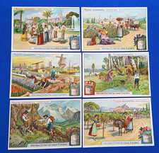 Set of 6 Liebig Cards
