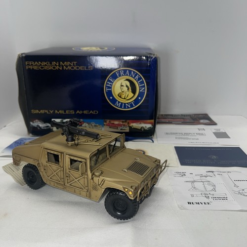 Franklin mint humvee - mint,
