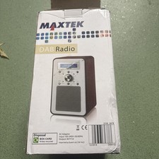 Maxtek DAB Radio DBW-02 with