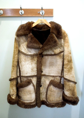 Vintage shearling sheepskin - vintage,