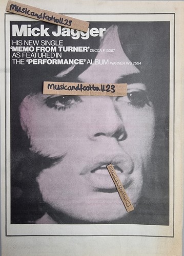 Mick jagger memo - jagger, &