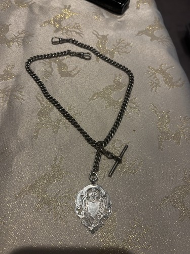 Double albert silver pocket - double,