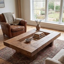 Coffee table handmade rustic - handmade,