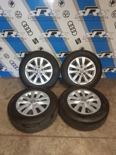Genuine VW Transporter Clayton Alloy Wheels & 205 65 16 Tyres - 7E0 601 025 N