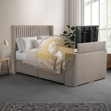 TV Bed Frame with Storage