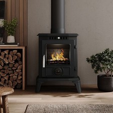 5kw multifuel stove log burner - 5kw,