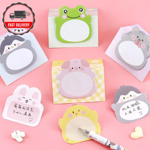 8pcs kawaii animal - kawaii, sticky