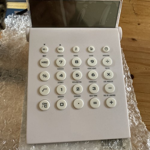 Old school desk - desk, calculator