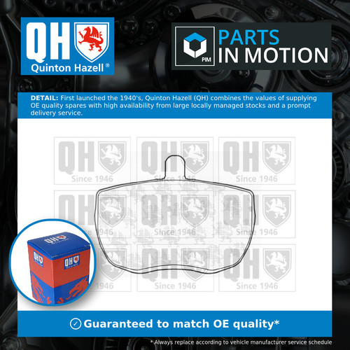 Brake pads set front - pads,