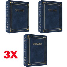 3Pc Blue Traditional 6"X4"