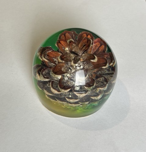 Vintage lucite pinecone - vintage,