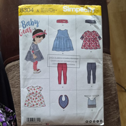 Simplicity sewing pattern 8304 - sewing,