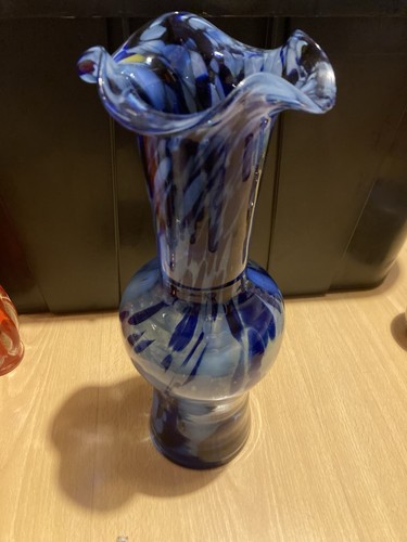 Vintage murano glass vase - vintage,