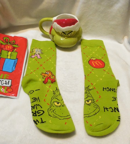 Grinch face coffee mug - face,