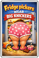 Fridge Magnet Gift Funny Big