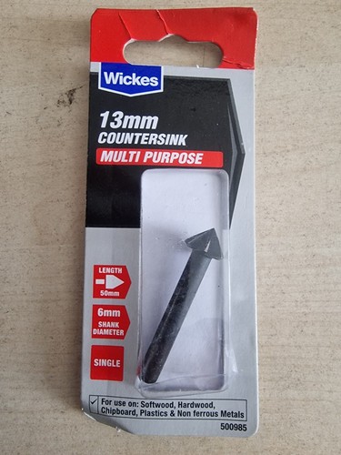Wickes countersink drill bit - countersink,