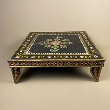 Indian Hand Painted Low Table