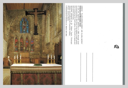 Postcard chancel and - postcard,
