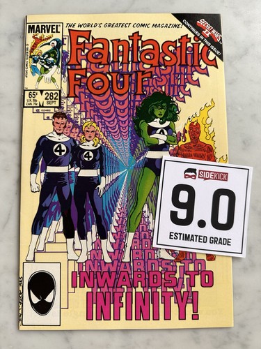 Fantastic four 282 byrne - fantastic, #282