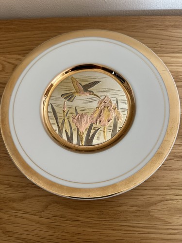 Chokin art collector plate - chokin,