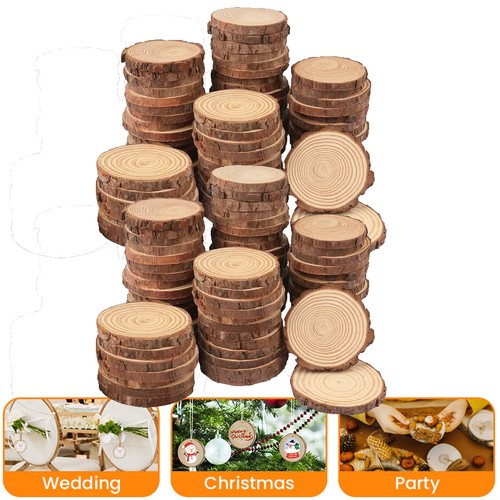 180pcs natural wood - wood, slices