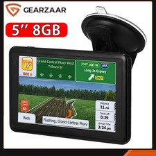 5'' 8GB Car Truck Sat Nav GPS