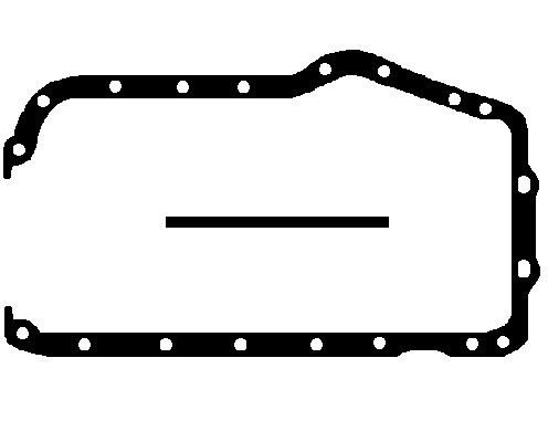 Bga gasket set oil sump - set,,