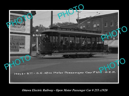 The ottawa electric rail car - ottawa,