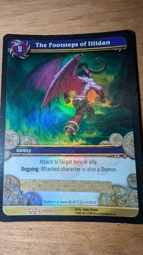 Wow tcg the footsteps - tcg,