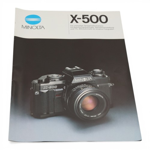 Minolta 500 magazine - minolta,