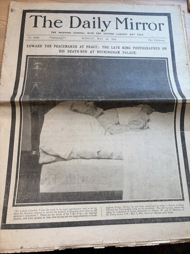 1910 daily mirror newspaper - daily,