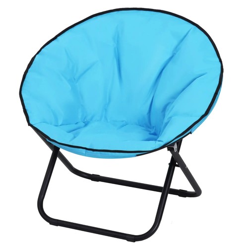 Folding saucer moon chair - saucer,