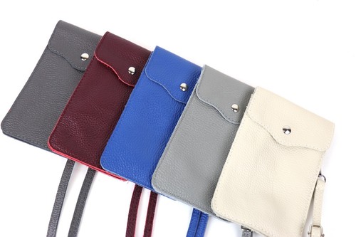 Genuine leather crossbody - leather,