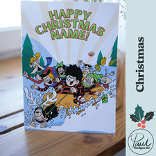 Personalised Christmas Card