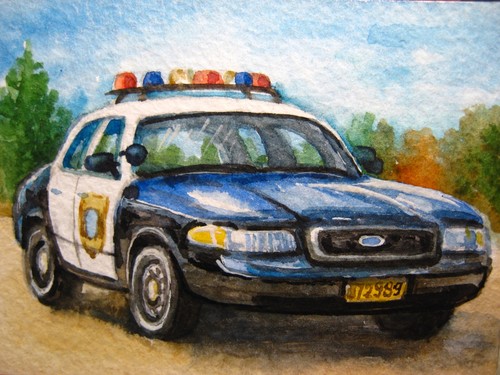 Watercolor painting american - painting,