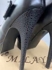 Faux Leather Killer High Heels