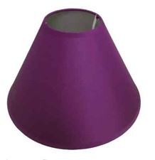 Cotton coolie lamp shade - cotton,