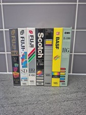 Vhs Video Tapes Various Brands