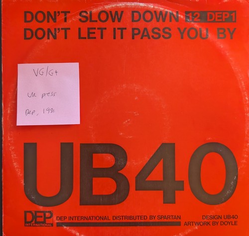 Ub40 don slow down - don't, /