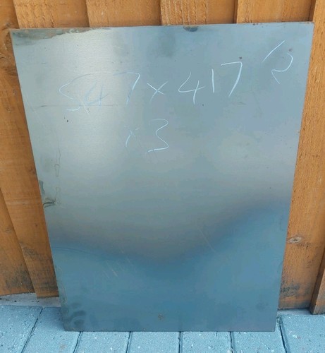 Mild steel plates 547mm x - steel,