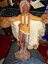 INDIAN CHIEF STATUE 16.5 "
