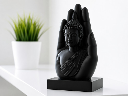 Buddha hand sculpture - buddha,