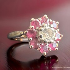 Vintage 18ct Gold Ruby &