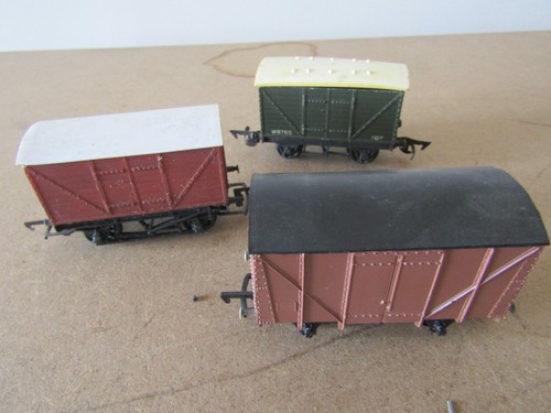 Mixed box wagons - ,